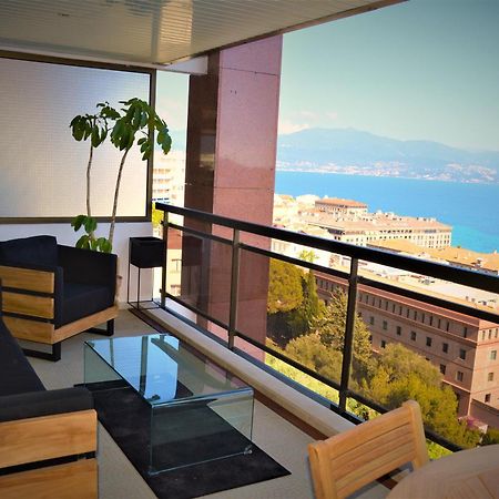 Grand T2 Standing Ajaccio Proche Centre Et Plages Vue Panoramique Parking Prive Екстер'єр фото