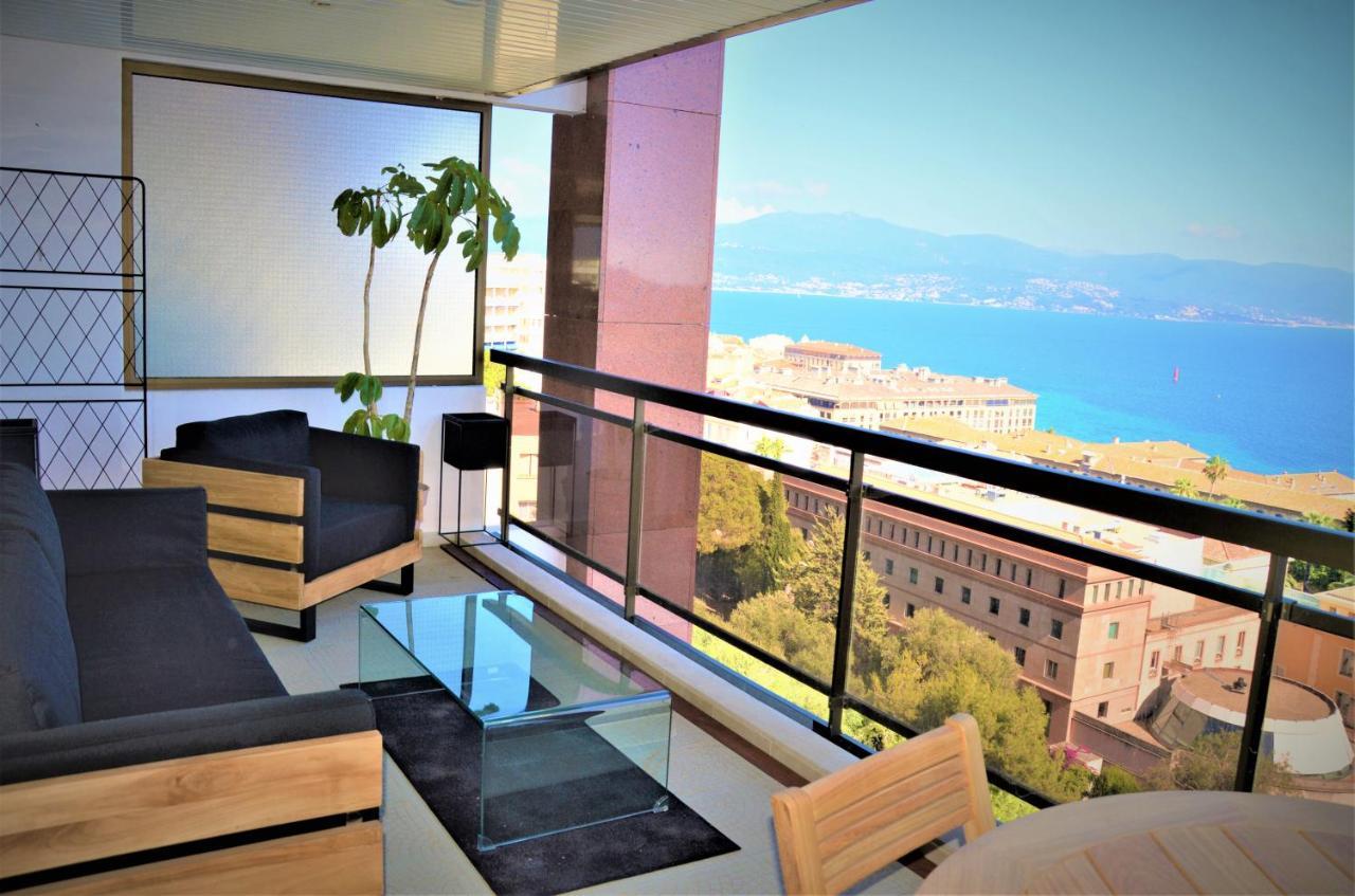 Grand T2 Standing Ajaccio Proche Centre Et Plages Vue Panoramique Parking Prive Екстер'єр фото